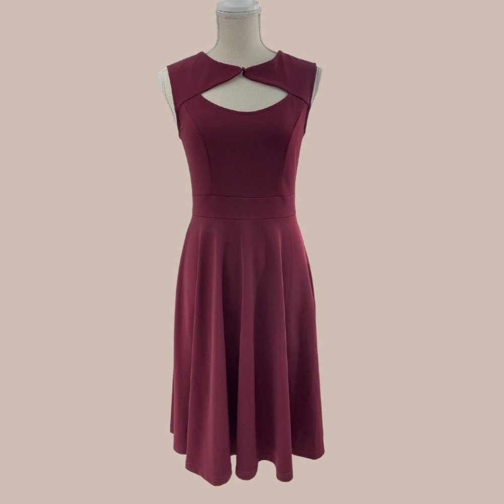 Red Sleeveless Dress